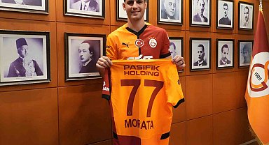 Alvaro Morata: "Geldiğim için çok mutluyum çünkü burası çok büyük bir kulüp"
