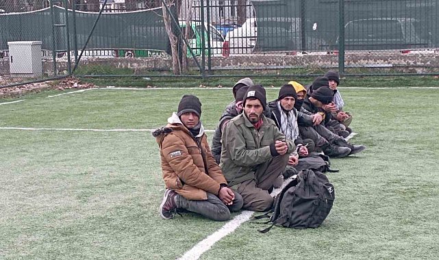 Amasya'da 24 düzensiz göçmen yakalandı