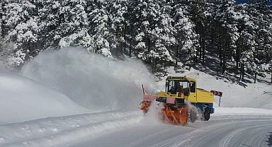 Amasya'da 75 köy yolu ulaşıma kapalı
