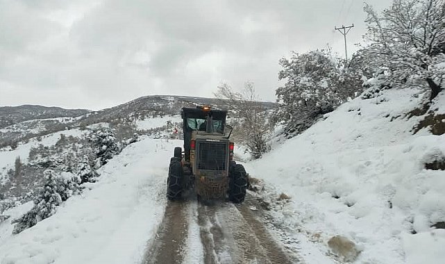 Amasya'da 85 köy yolu ulaşıma kapandı