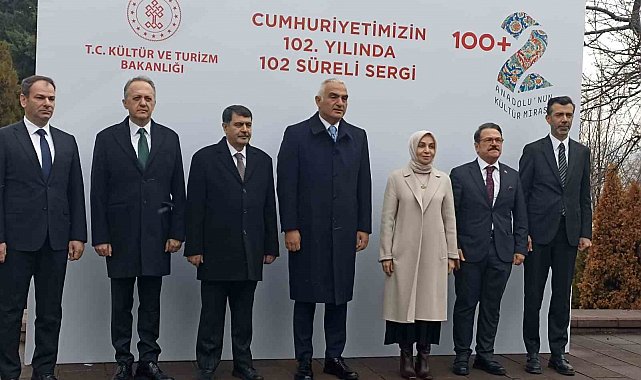 Ankara'da '100+2 Süreli Müze Sergileri Projesi'nin lansman töreni düzenlendi