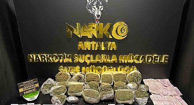 Antalya'da uyuşturucu operasyonuna 27 tutuklama
