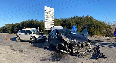 Antalya'da zincirleme kaza: 2 yaralı