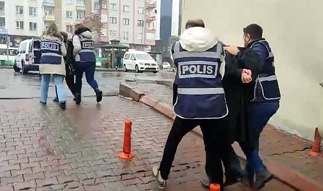 Aranan şahıslar polisten kaçamadı