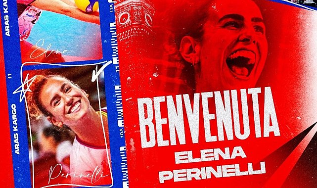 Aras Kargo, Elena Perinelli'yi kadrosuna kattı