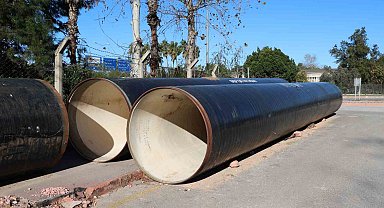 ASAT'tan Kepez'e içme suyu hattı takviyesi