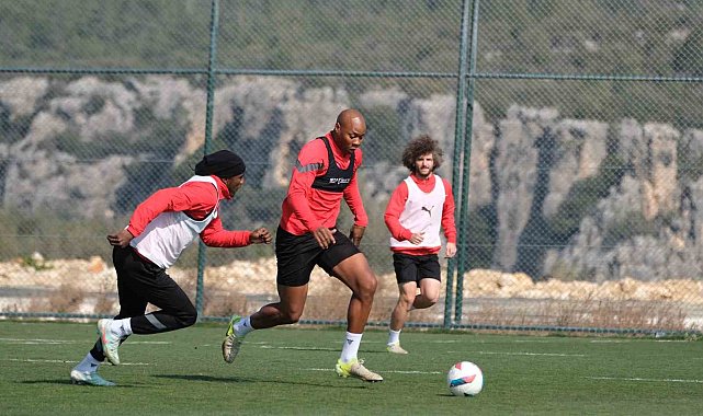 Atakaş Hatayspor, Alanyaspor maçı hazırlıklarını sürdürdü