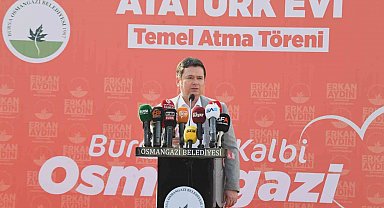 Atatürk Evi'nin temeli atıldı