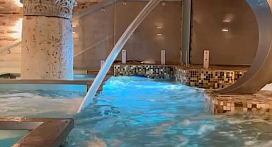 Ayasofya'daki bin 500 yıllık sarnıcı Hilton Otel masaj salonu olarak kullanıyor