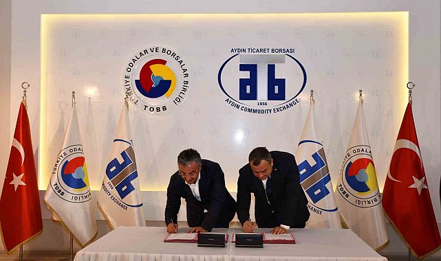 Aydın'da 'Kardeş Borsa' için imzalar atıldı