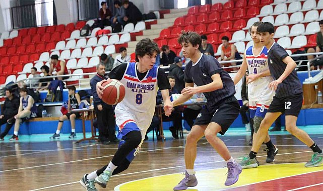 Aydın'da basketbol turnuvası tempolu başladı