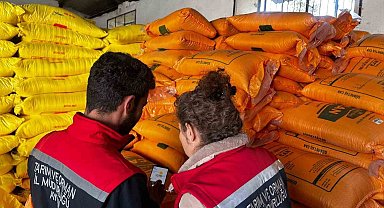 Aydın'da gübre satışı yapılan yerler denetlendi