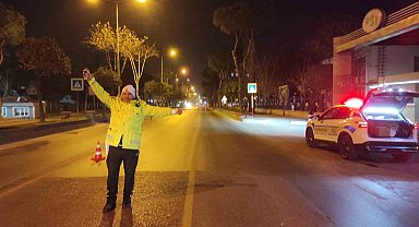 Aydın'da kusurlu sürücüler tek tek tespit edildi