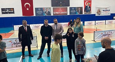 Babaeski'de ilkokul öğrencilerine sportif yetenek taraması yapıldı