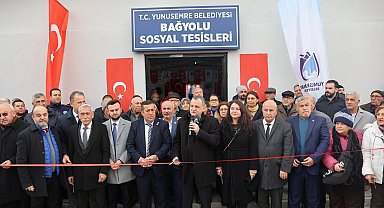 Bağyolu Sosyal Tesisi hizmete açıldı