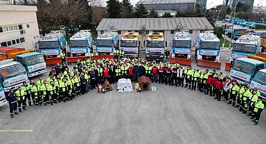 Bahçelievler kar yağışına hazır