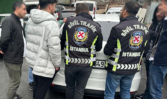 Bahçelievler'de trafiği tehlikeye atan konvoyundakiler yakalandı