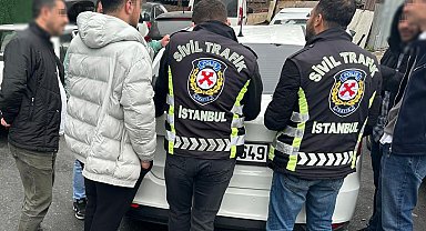 Bahçelievler'de trafiği tehlikeye atan konvoyundakiler yakalandı