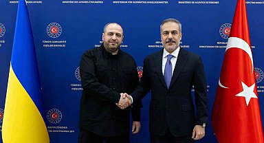 Bakan Fidan, Ukrayna Savunma Bakanı Umerov ile görüştü