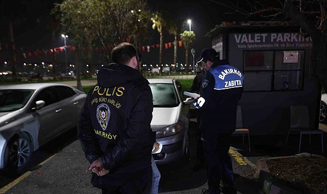 Bakırköy Belediyesi zabıta ekiplerinden işletmelere 'vale' denetimi