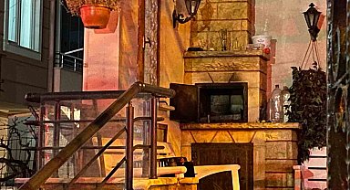 Balkonda mangal keyfi yangınla bitti