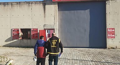 Bandırma'da 21 yıl hapis cezası bulunan firari yakalandı