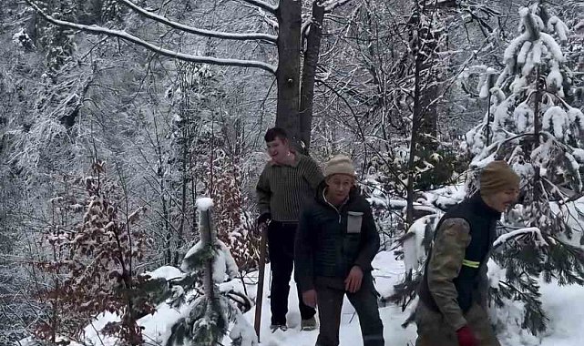 Bartın'da beklenen kar yağışı başladı