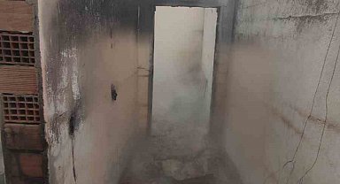 Bartın'da çatı yangını korkuttu