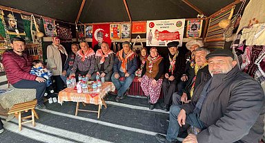 Başkan Ay: "Çadırımızın kapısı yoktur, gönlümüz kalbimiz herkese açıktır"