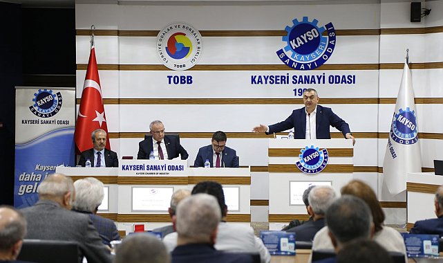 Başkan Büyüksimitci: "Ülkemizin ekonomisinin lokomotifi sanayi sektörüdür"