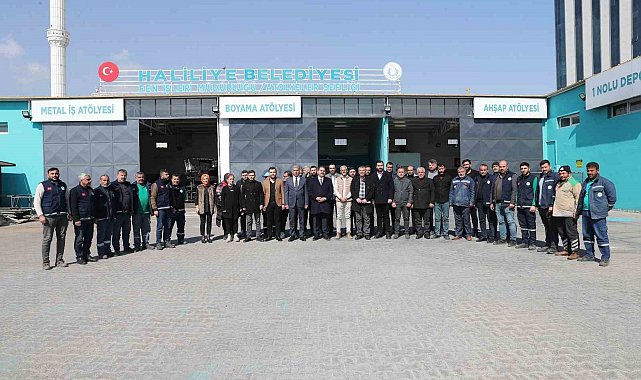 Başkan Canpolat, atölyeler şefliğindeki çalışmaları inceledi