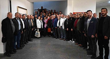 Başkan Çerçioğlu, Nazillili muhtarlarla görüştü