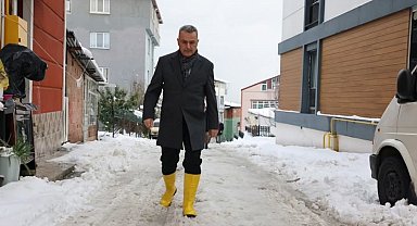 Başkan Kurnaz: "Kar mücadelemizi titizlikle yürütüyoruz"