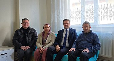 Başkan Tatık, Tavas'ta ikamet eden depremzede ailelerle buluştu