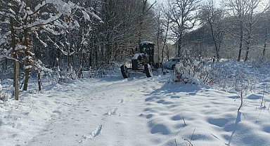Başkan Tavlı: "Karla mücadele çalışmalarımız sürüyor, yollarımız açık"