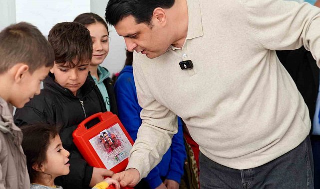 Başkan Yılmaz, çocuklarla buluştu