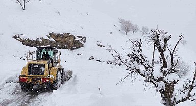 Batman'da 186 yerleşim yeri yolu ulaşıma kapandı
