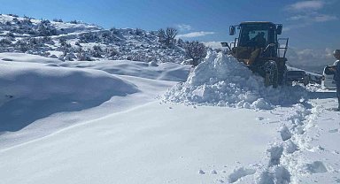 Batman'da kapanan köy ve mezra yolları ulaşıma açıldı