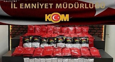 Batman'da nargile tütünü ve elektronik sigara ele geçirildi