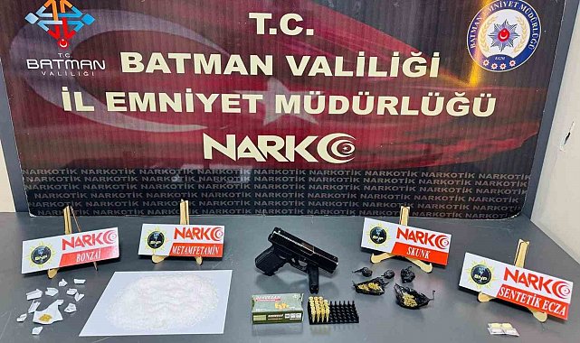 Batman'da uyuşturucu tacirlerine darbe: 6 tutuklama