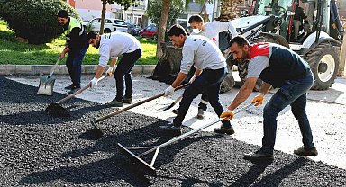 Bayraklı'da asfalt çalışmaları sürüyor