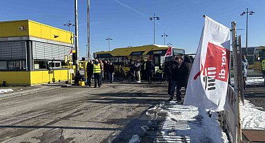 Berlin'de toplu taşımada 48 saatlik grev başladı