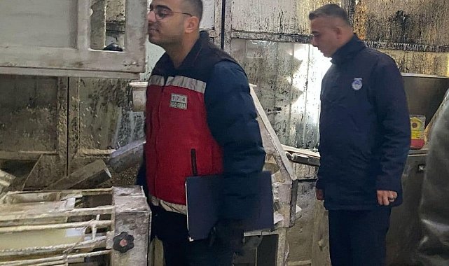 Besni'de ekmek fabrikalarına denetim