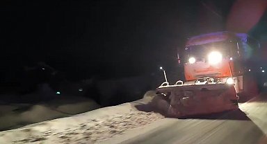 Beyaz örtü kimine çile, kimine eğlence oldu