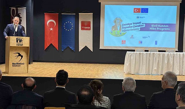 Beylikdüzü'nde "Çocukça Veysel, Veyselce Çocuklar: Doğamızı Koruyoruz" proje tanıtımı yapıldı