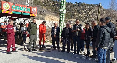 Beyşehir'de orman yangınları ile mücadele için seferberlik