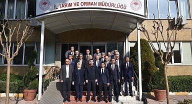 Bilecik'in tarım alanında gelecek dönem projeler hakkında değerlendirme yapıldı