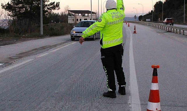 Bilecik'te 101 araç trafikten men edildi