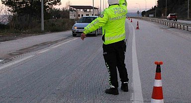 Bilecik'te 101 araç trafikten men edildi