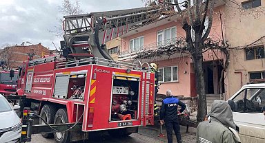 Bilecik'te bacı yangınında anında müdahaleyle söndürüldü